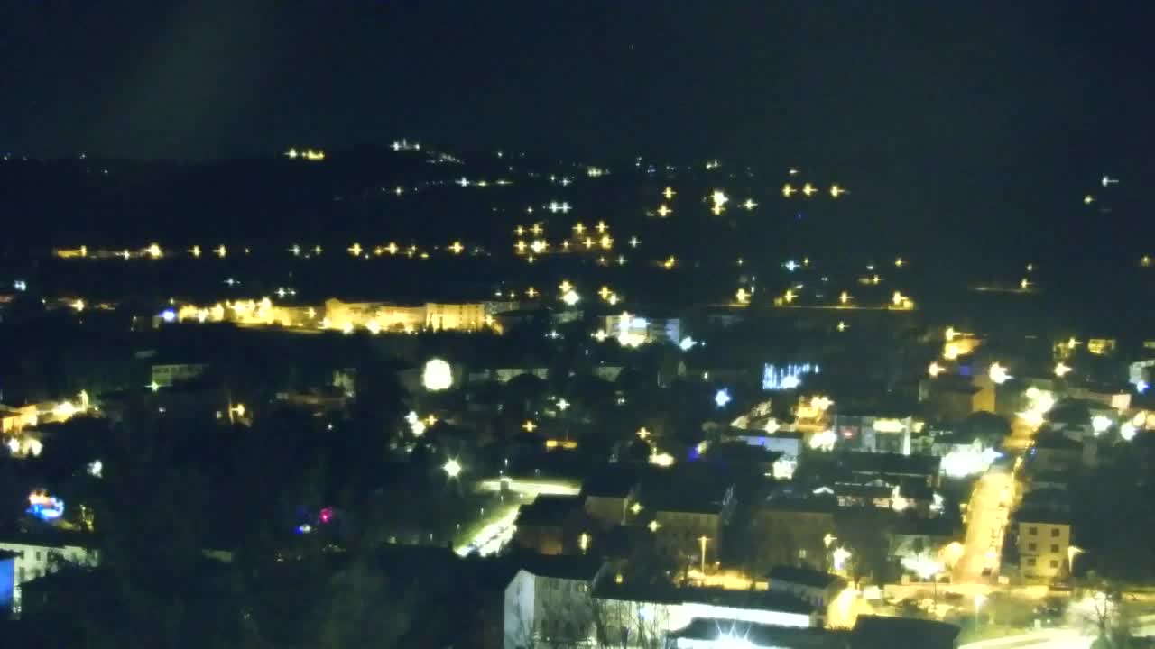 Nova Gorica et Gorizia : Vue Imprenable depuis le Monastère Franciscain de Kostanjevica