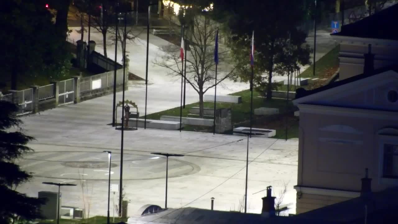 Nova Gorica i Gorica: Prekrasan Pogled iz Franjevačkog Samostana Kostanjevica