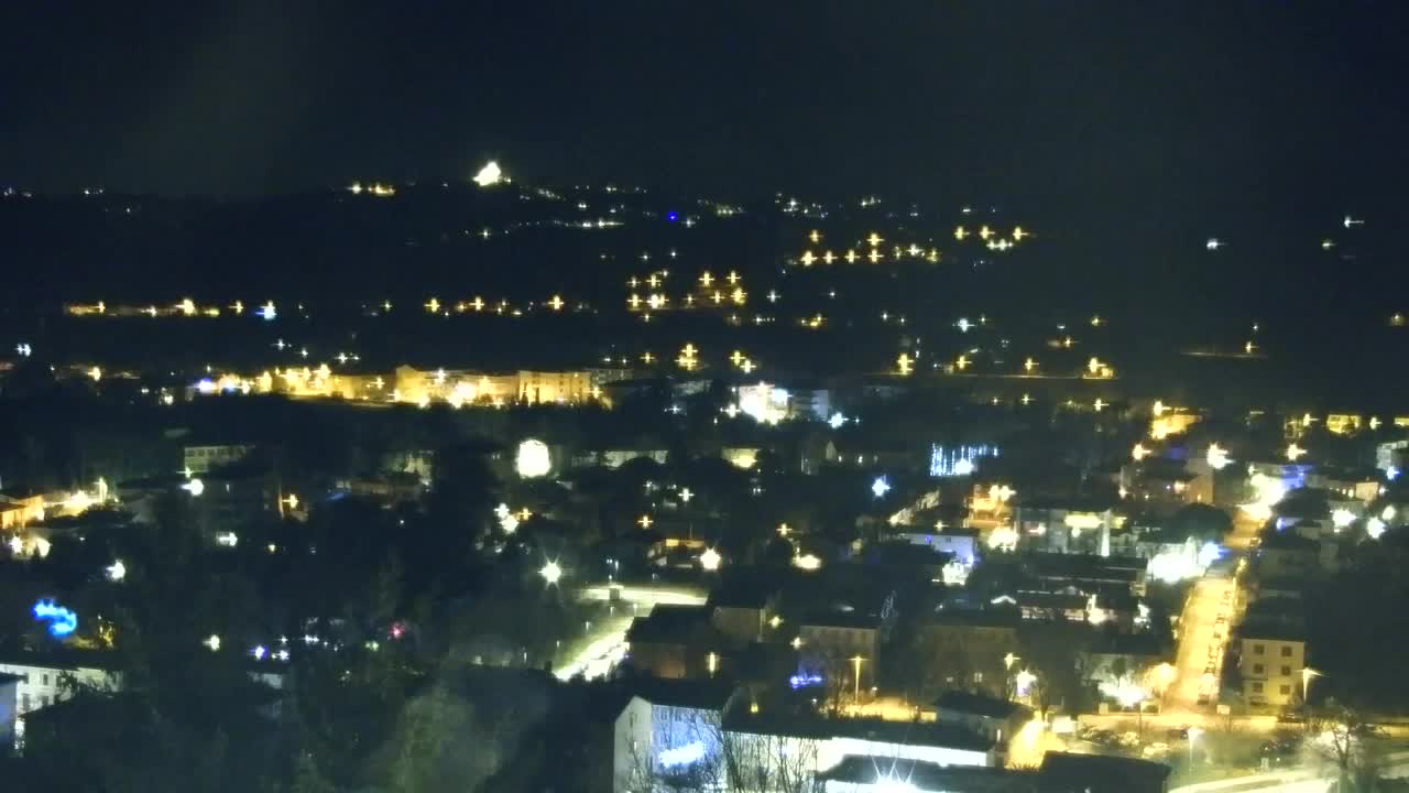 Nova Gorica y Gorizia: Impresionantes Vistas desde el Monasterio Franciscano de Kostanjevica