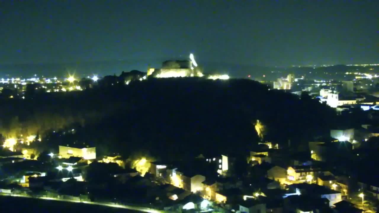 Nova Gorica in Gorica: Čudovit Razgled iz Frančiškanskega Samostana Kostanjevica