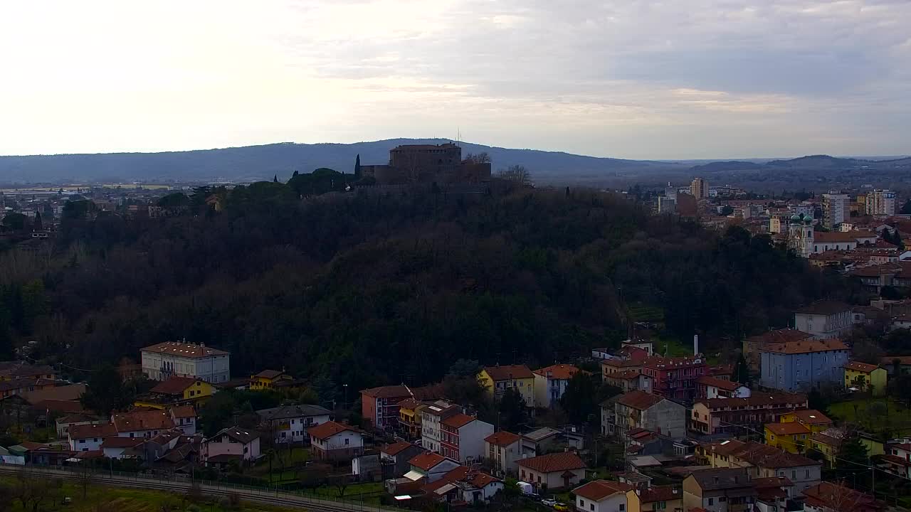 Nova Gorica in Gorica: Čudovit Razgled iz Frančiškanskega Samostana Kostanjevica