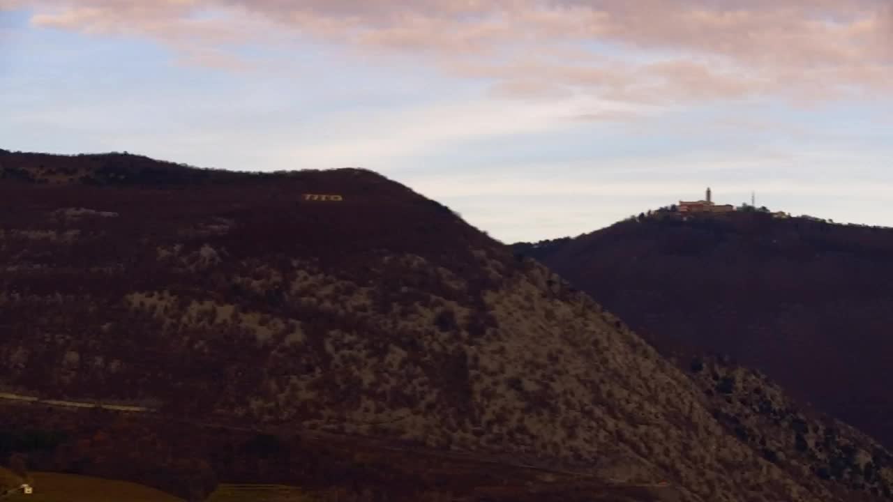 Nova Gorica et Gorizia : Vue Imprenable depuis le Monastère Franciscain de Kostanjevica