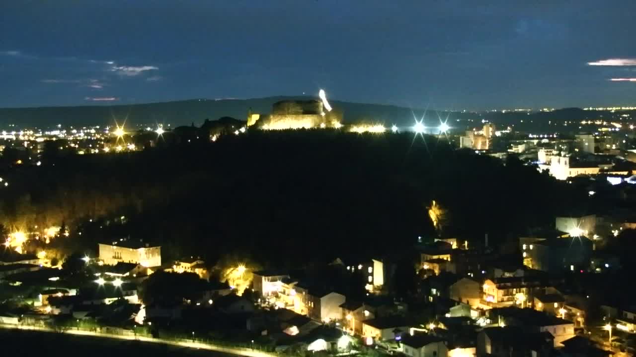 Nova Gorica i Gorica: Prekrasan Pogled iz Franjevačkog Samostana Kostanjevica