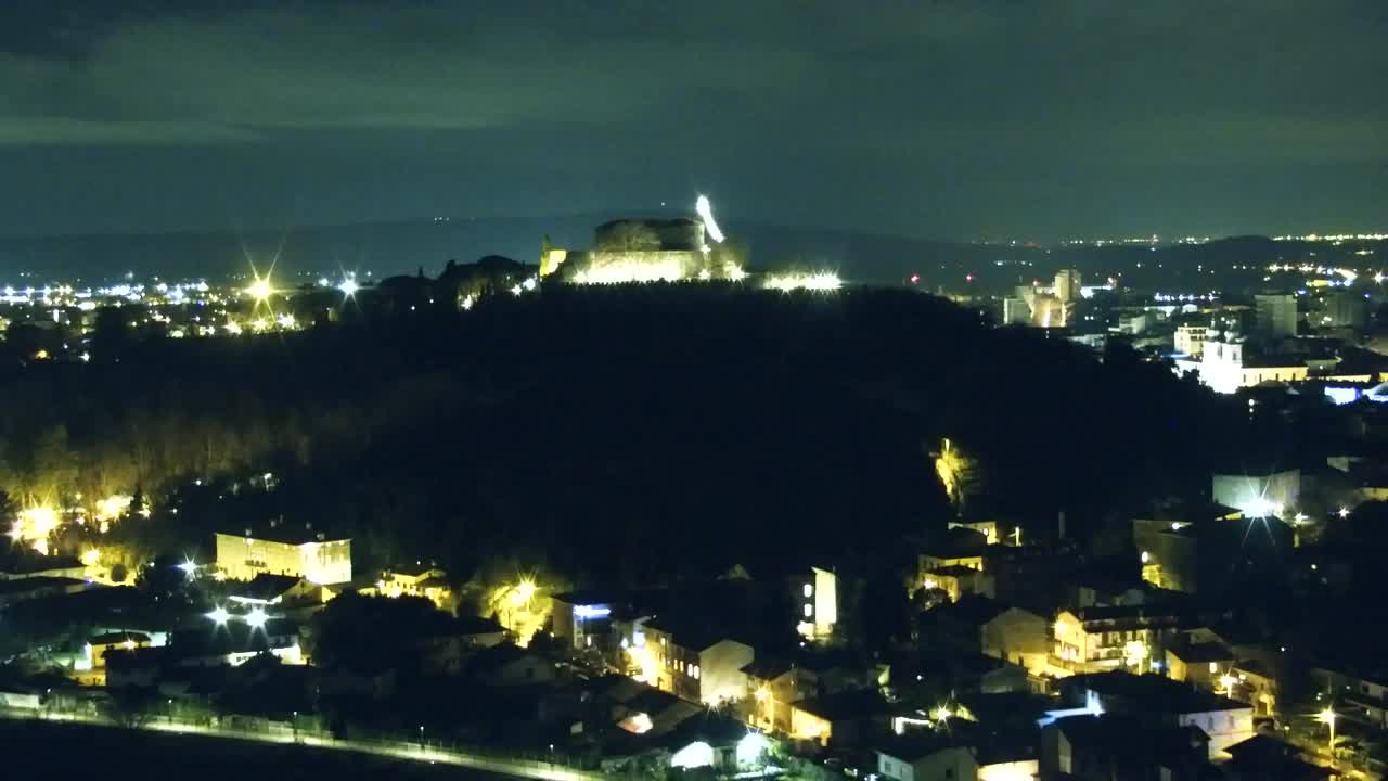 Nova Gorica i Gorica: Prekrasan Pogled iz Franjevačkog Samostana Kostanjevica