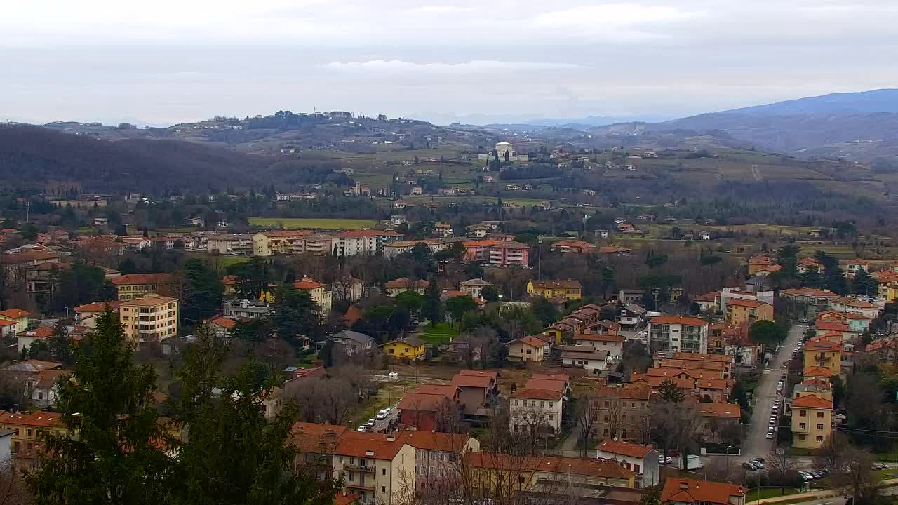 Nova Gorica in Gorica: Čudovit Razgled iz Frančiškanskega Samostana Kostanjevica