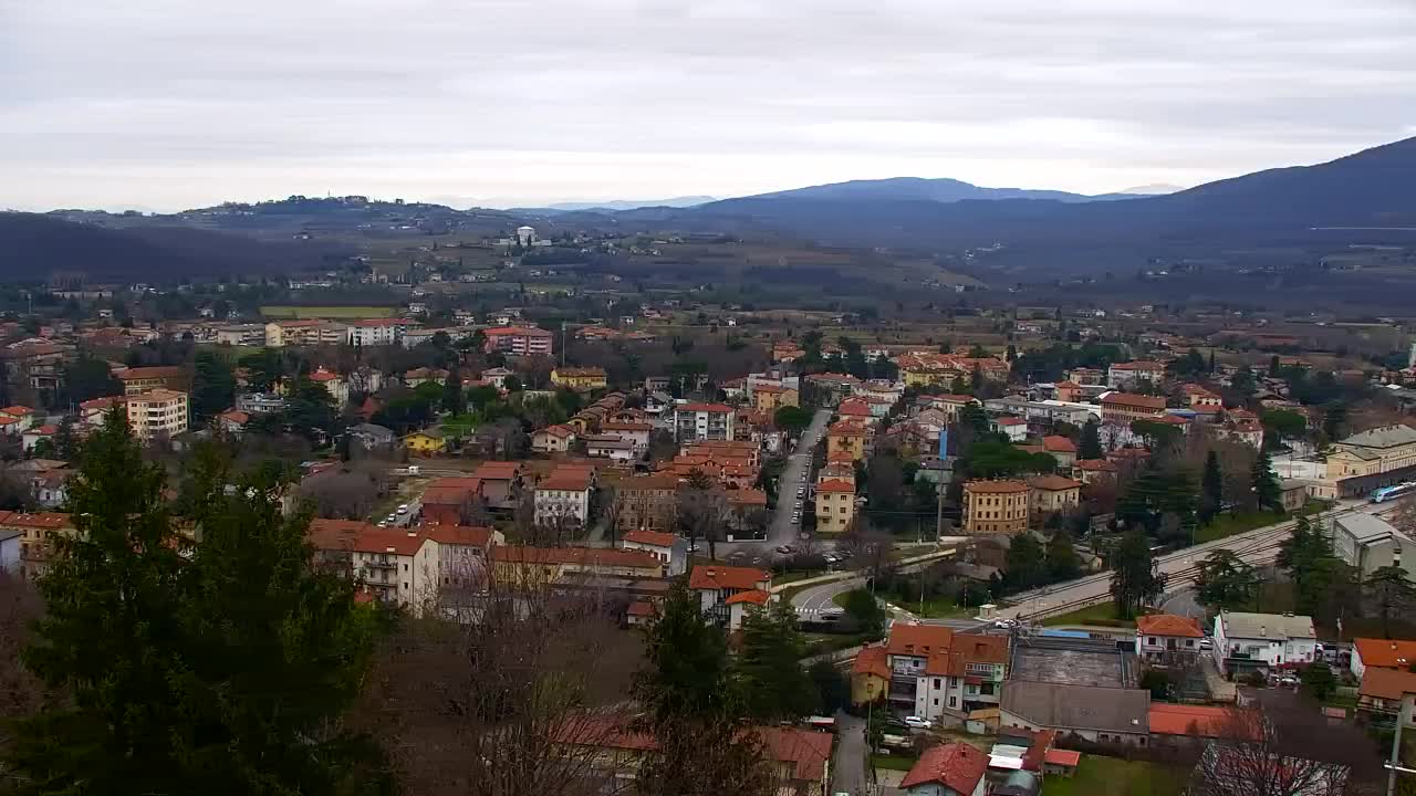 Nova Gorica in Gorica: Čudovit Razgled iz Frančiškanskega Samostana Kostanjevica