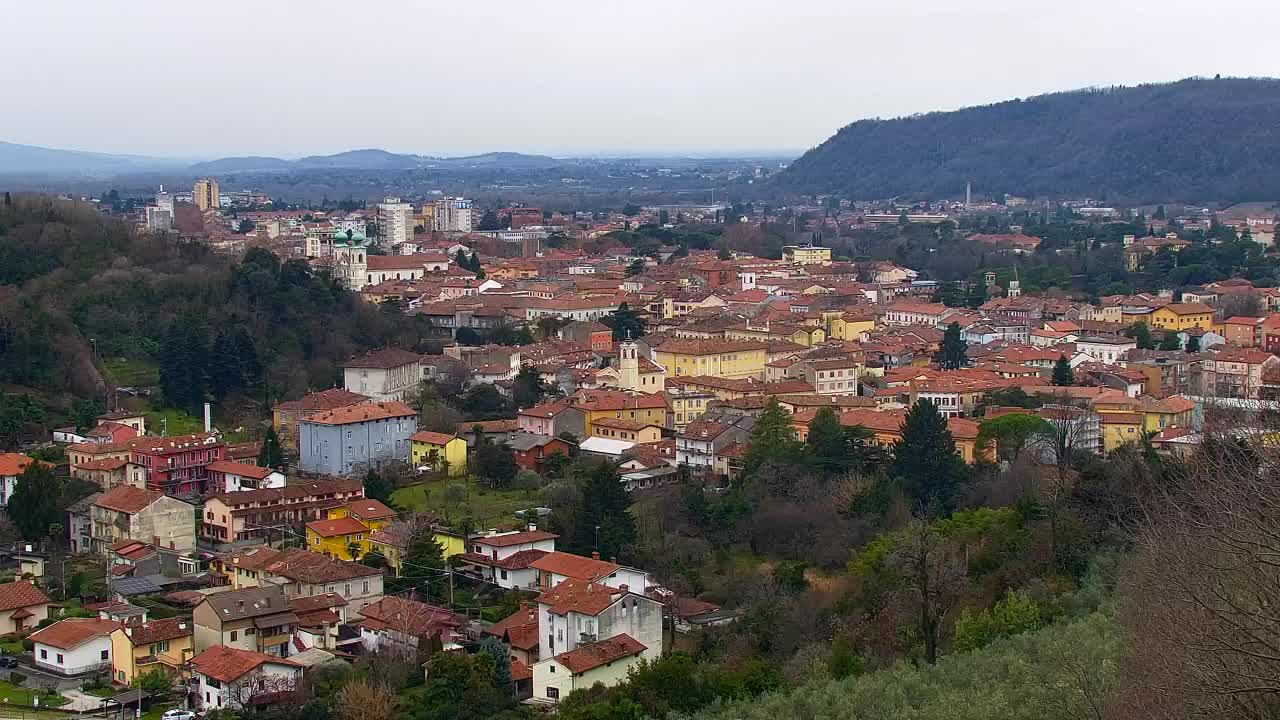 Nova Gorica in Gorica: Čudovit Razgled iz Frančiškanskega Samostana Kostanjevica