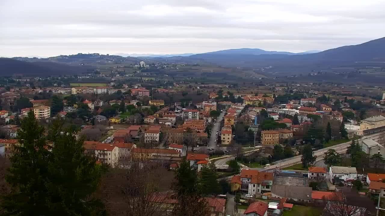 Nova Gorica et Gorizia : Vue Imprenable depuis le Monastère Franciscain de Kostanjevica
