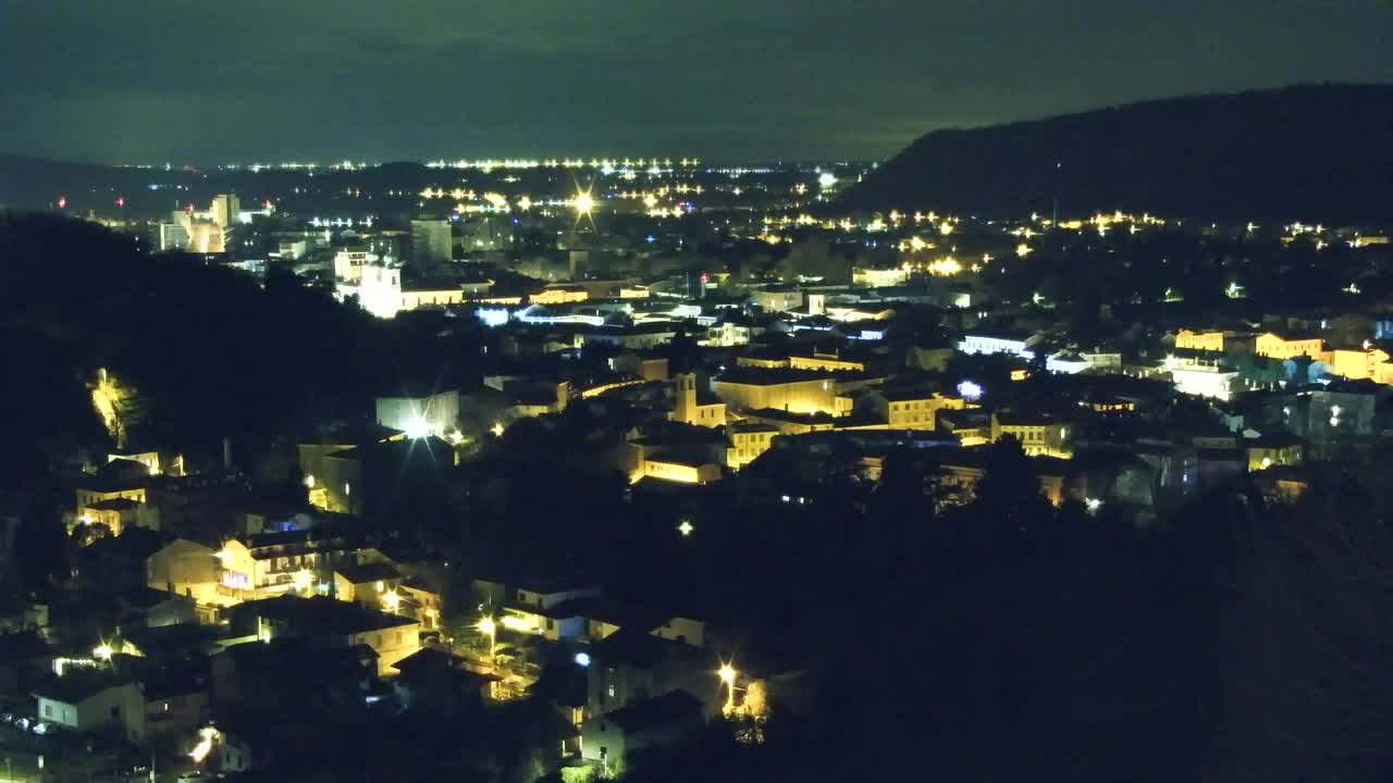 Nova Gorica i Gorica: Prekrasan Pogled iz Franjevačkog Samostana Kostanjevica