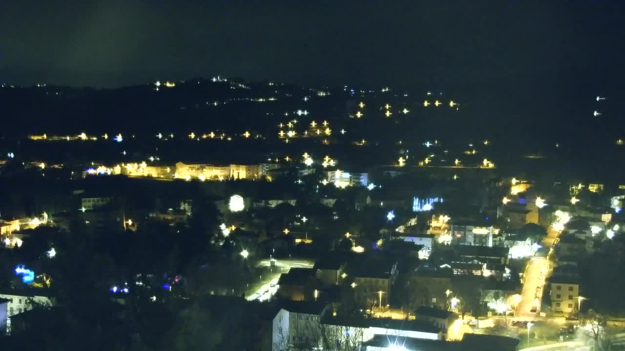 Nova Gorica i Gorica: Prekrasan Pogled iz Franjevačkog Samostana Kostanjevica