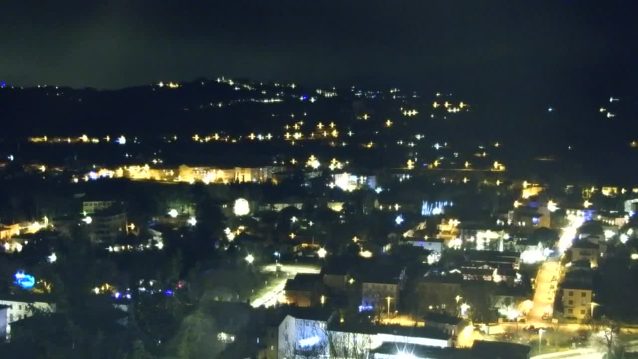 Nova Gorica in Gorica: Čudovit Razgled iz Frančiškanskega Samostana Kostanjevica