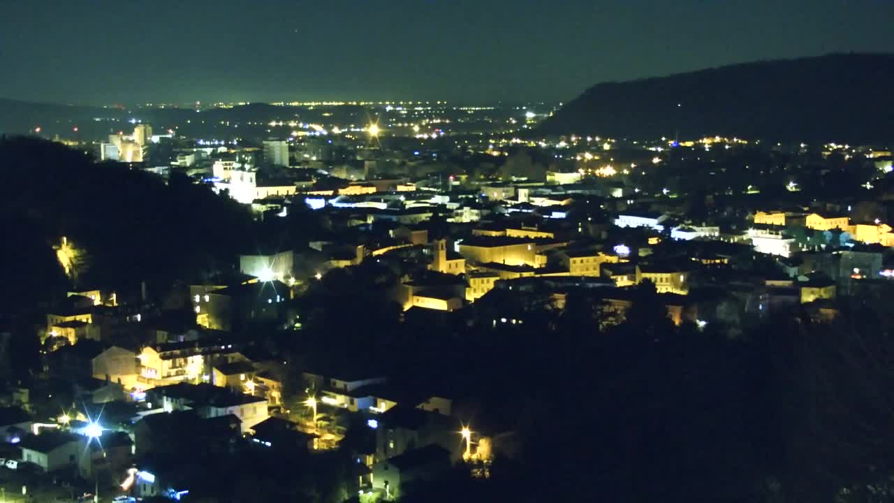 Nova Gorica i Gorica: Prekrasan Pogled iz Franjevačkog Samostana Kostanjevica