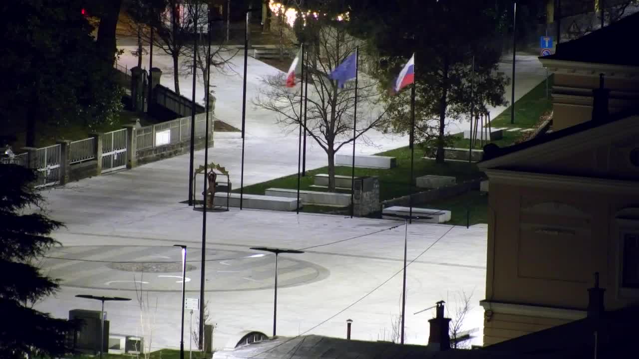 Nova Gorica in Gorica: Čudovit Razgled iz Frančiškanskega Samostana Kostanjevica