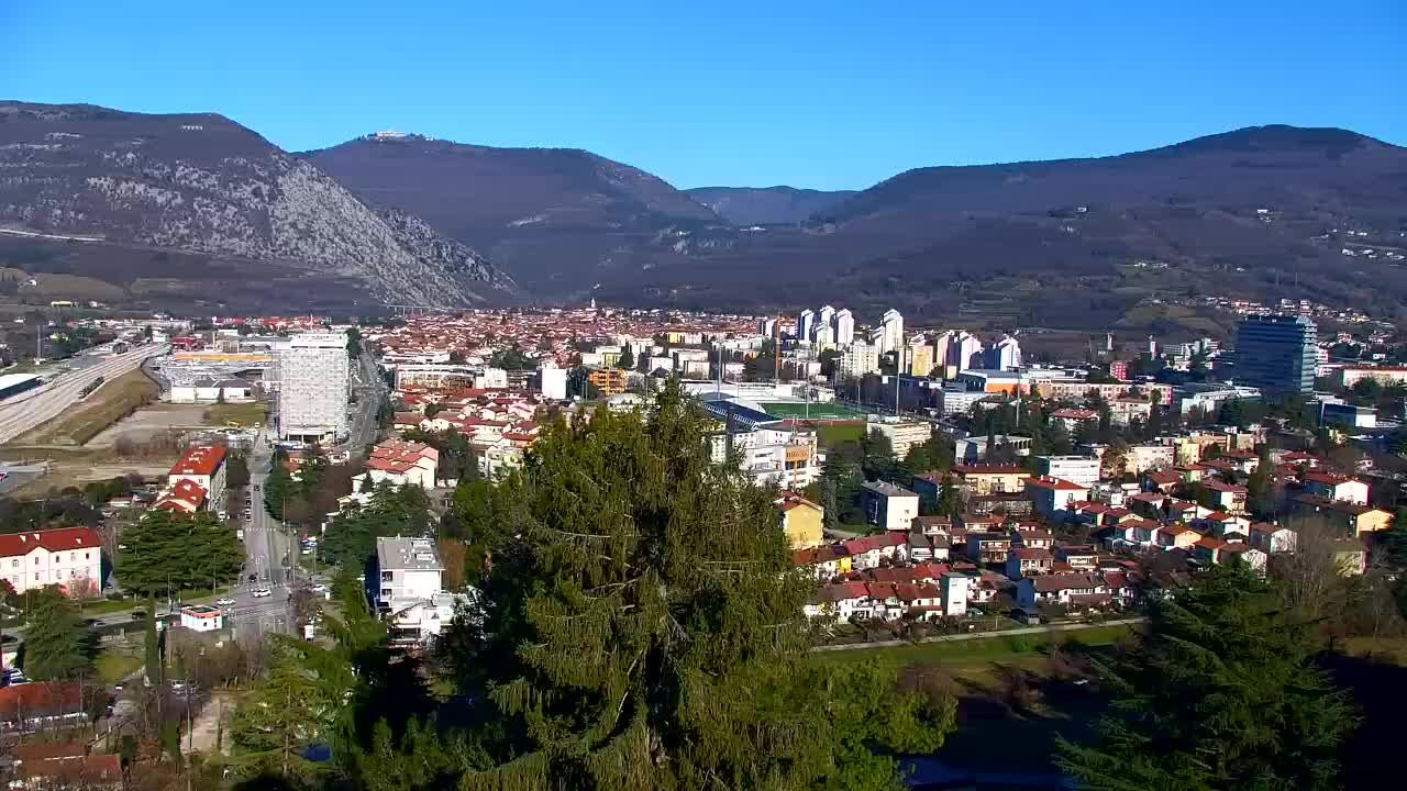 Nova Gorica et Gorizia : Vue Imprenable depuis le Monastère Franciscain de Kostanjevica