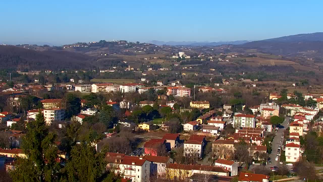 Nova Gorica et Gorizia : Vue Imprenable depuis le Monastère Franciscain de Kostanjevica