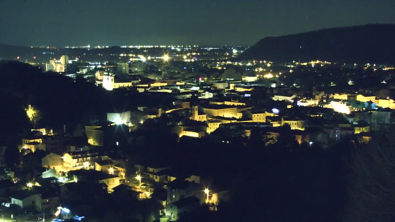 Nova Gorica i Gorica: Prekrasan Pogled iz Franjevačkog Samostana Kostanjevica