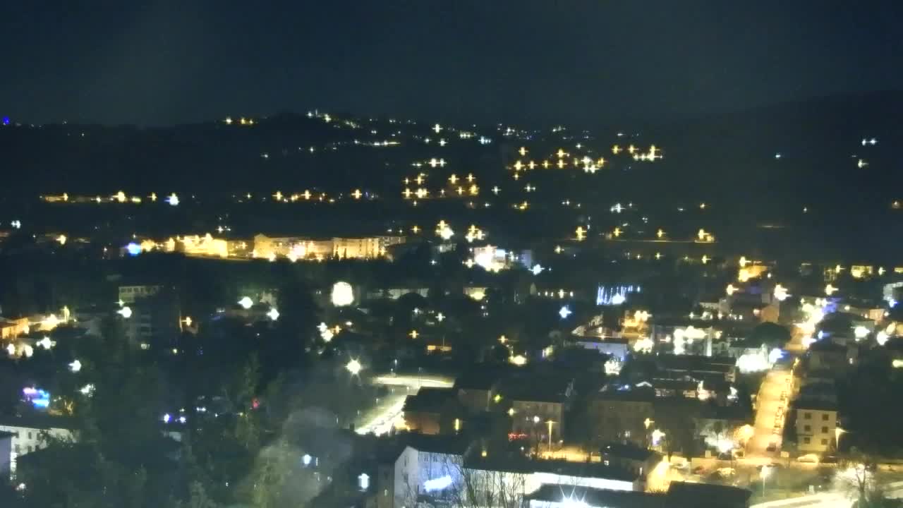 Nova Gorica i Gorica: Prekrasan Pogled iz Franjevačkog Samostana Kostanjevica