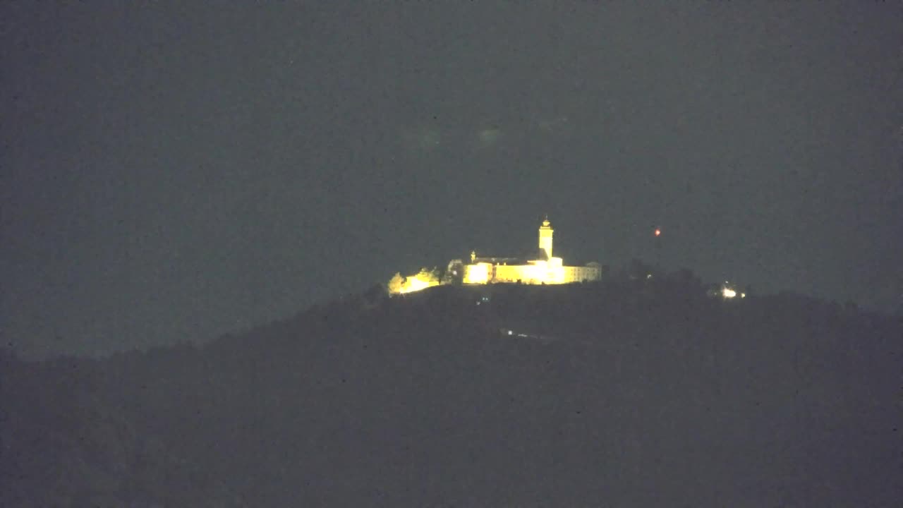 Nova Gorica in Gorica: Čudovit Razgled iz Frančiškanskega Samostana Kostanjevica