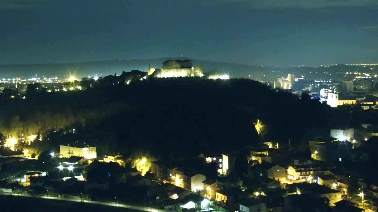 Nova Gorica in Gorica: Čudovit Razgled iz Frančiškanskega Samostana Kostanjevica