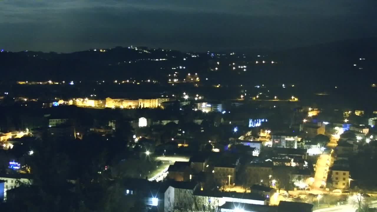 Nova Gorica in Gorica: Čudovit Razgled iz Frančiškanskega Samostana Kostanjevica