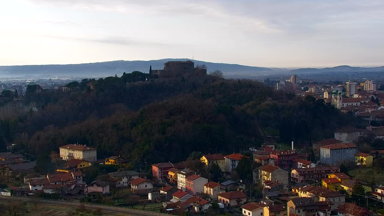 Nova Gorica et Gorizia : Vue Imprenable depuis le Monastère Franciscain de Kostanjevica