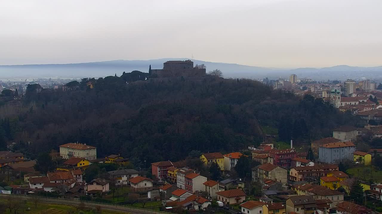 Nova Gorica et Gorizia : Vue Imprenable depuis le Monastère Franciscain de Kostanjevica