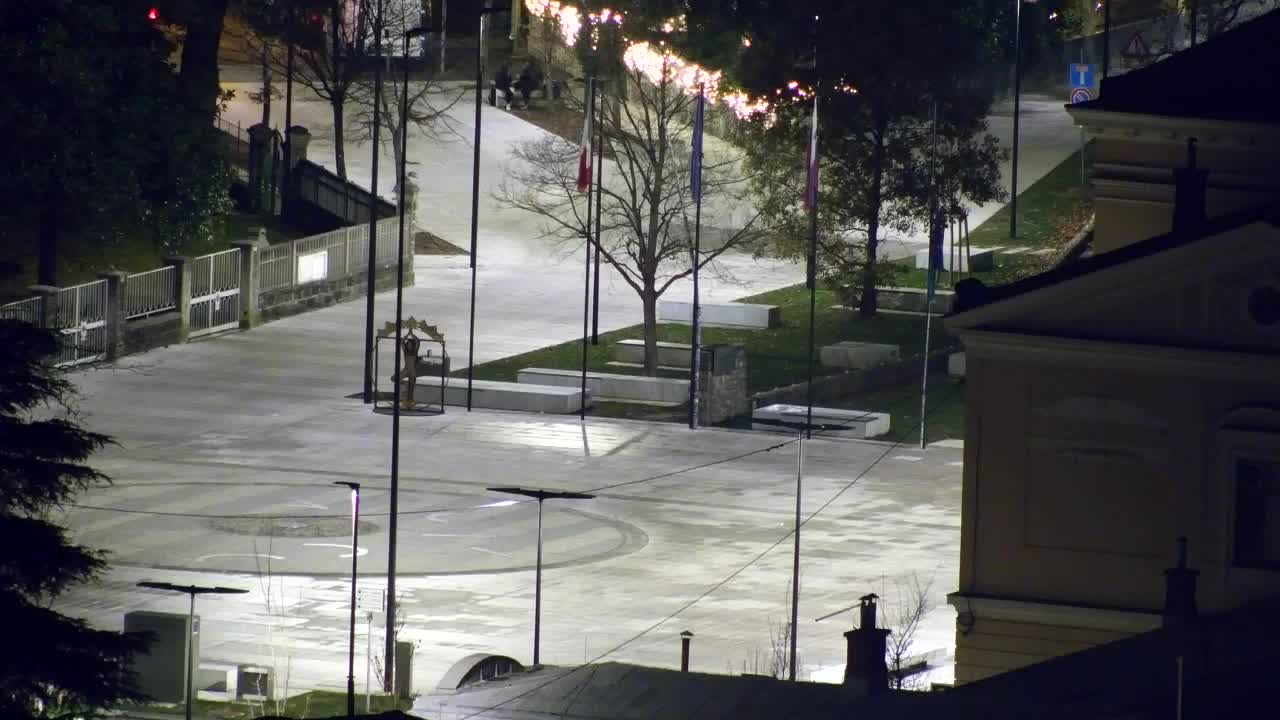 Nova Gorica y Gorizia: Impresionantes Vistas desde el Monasterio Franciscano de Kostanjevica