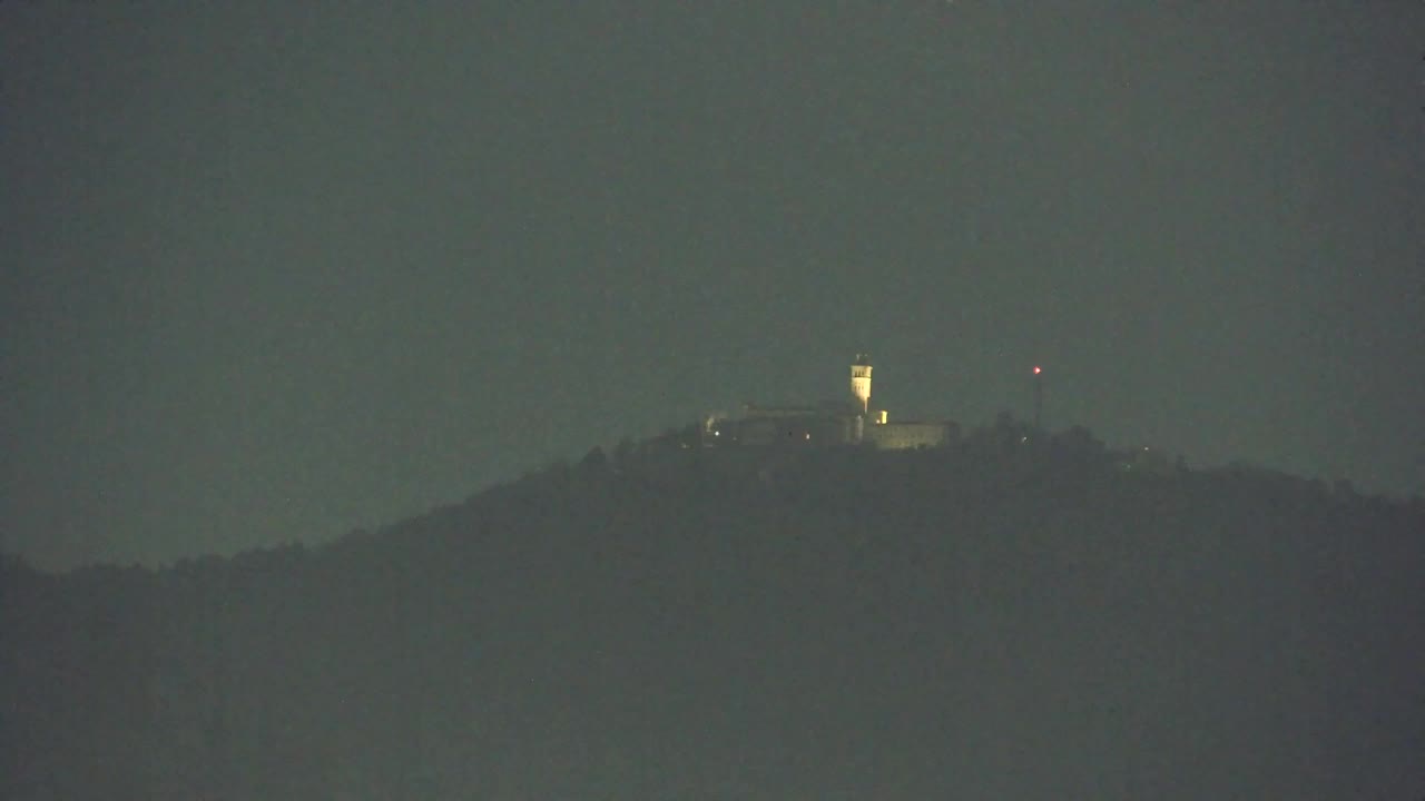 Nova Gorica et Gorizia : Vue Imprenable depuis le Monastère Franciscain de Kostanjevica