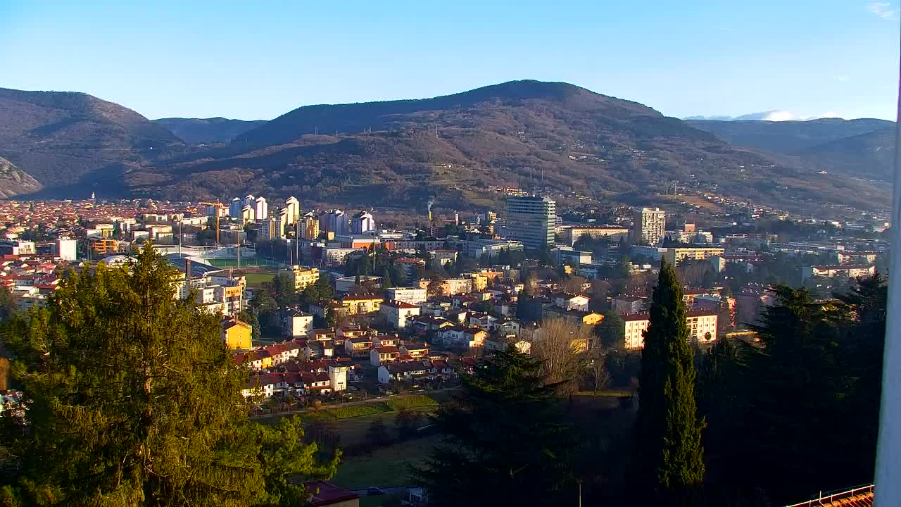 Nova Gorica et Gorizia : Vue Imprenable depuis le Monastère Franciscain de Kostanjevica