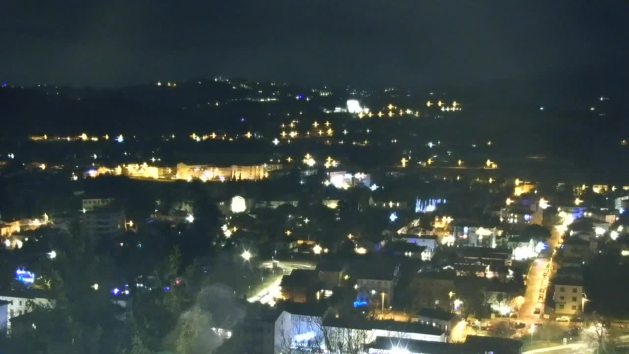 Nova Gorica et Gorizia : Vue Imprenable depuis le Monastère Franciscain de Kostanjevica