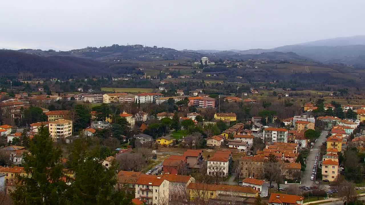 Nova Gorica in Gorica: Čudovit Razgled iz Frančiškanskega Samostana Kostanjevica