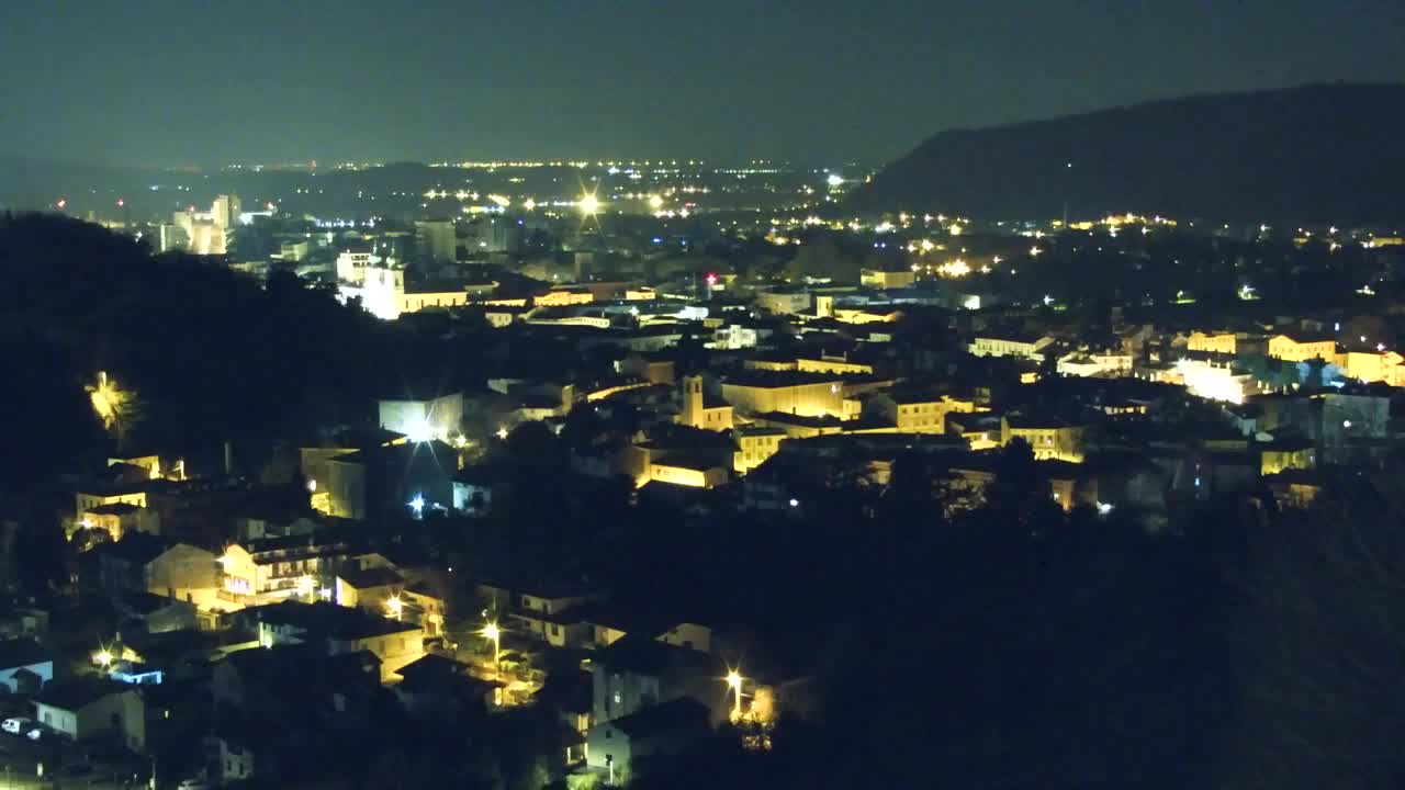 Nova Gorica in Gorica: Čudovit Razgled iz Frančiškanskega Samostana Kostanjevica