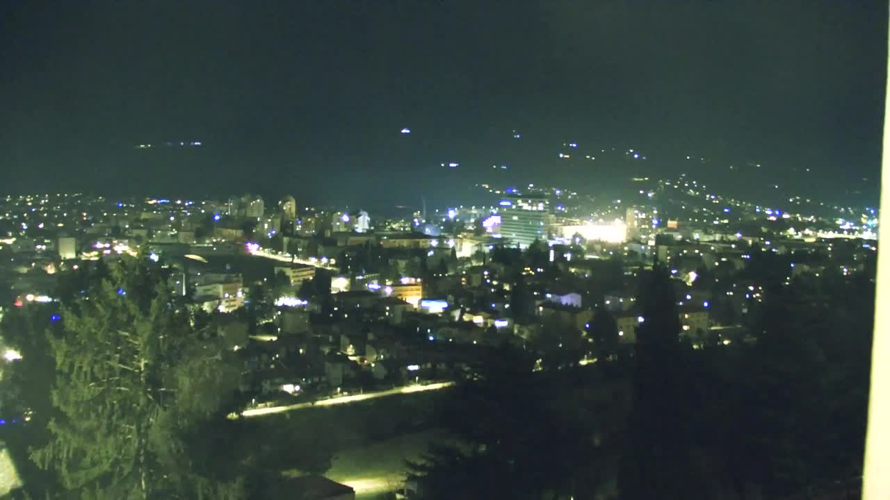 Nova Gorica i Gorica: Prekrasan Pogled iz Franjevačkog Samostana Kostanjevica