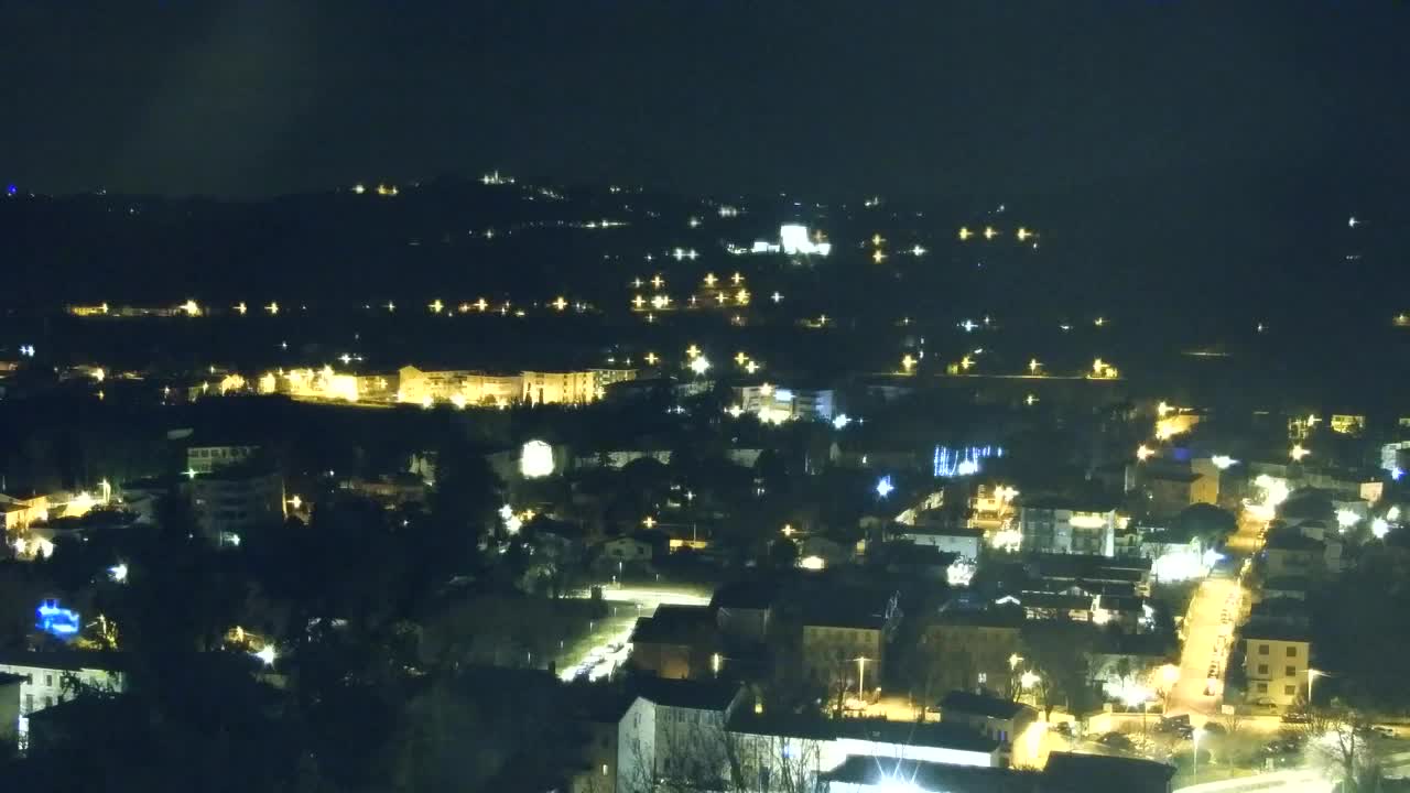 Nova Gorica in Gorica: Čudovit Razgled iz Frančiškanskega Samostana Kostanjevica