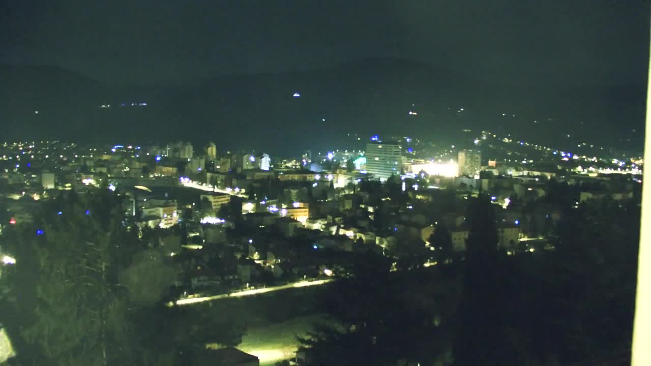 Nova Gorica i Gorica: Prekrasan Pogled iz Franjevačkog Samostana Kostanjevica