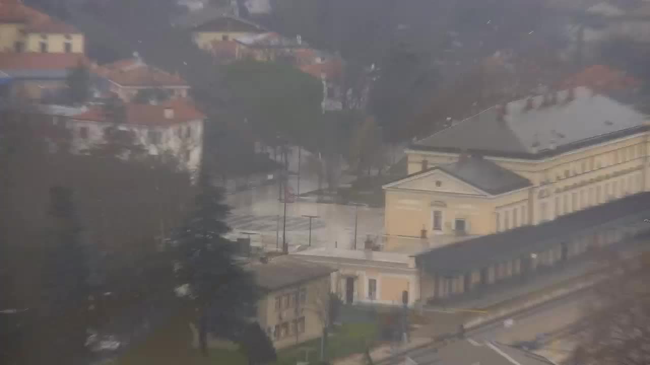 Nova Gorica in Gorica: Čudovit Razgled iz Frančiškanskega Samostana Kostanjevica