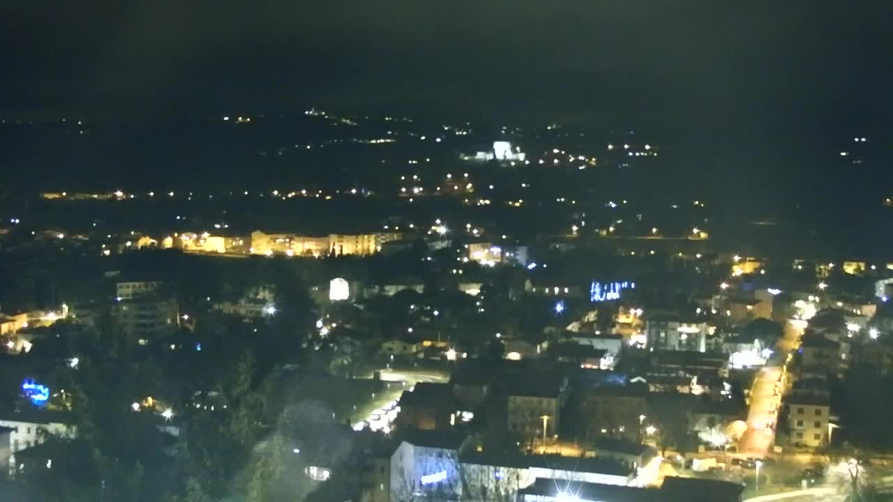 Nova Gorica i Gorica: Prekrasan Pogled iz Franjevačkog Samostana Kostanjevica