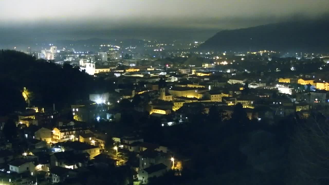 Nova Gorica i Gorica: Prekrasan Pogled iz Franjevačkog Samostana Kostanjevica