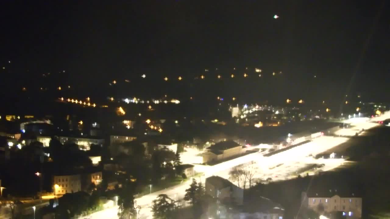 Nova Gorica in Gorica: Čudovit Razgled iz Frančiškanskega Samostana Kostanjevica