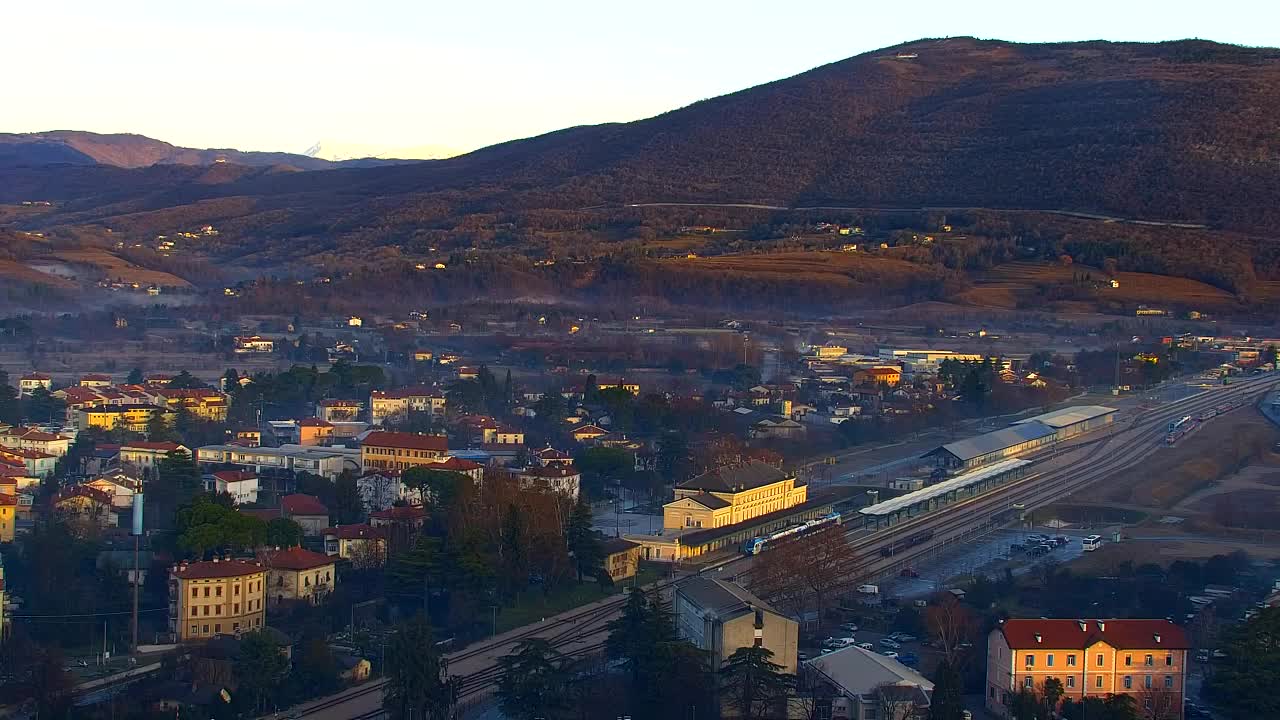 Nova Gorica et Gorizia : Vue Imprenable depuis le Monastère Franciscain de Kostanjevica