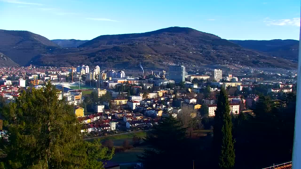 Nova Gorica i Gorica: Prekrasan Pogled iz Franjevačkog Samostana Kostanjevica