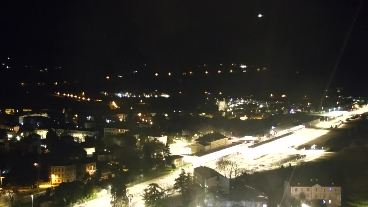 Nova Gorica in Gorica: Čudovit Razgled iz Frančiškanskega Samostana Kostanjevica