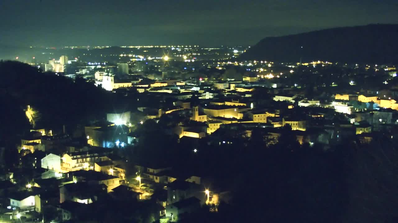 Nova Gorica in Gorica: Čudovit Razgled iz Frančiškanskega Samostana Kostanjevica