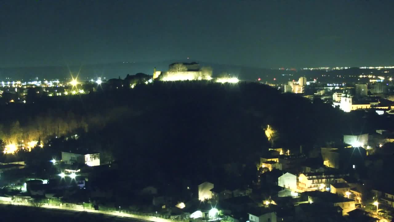 Nova Gorica in Gorica: Čudovit Razgled iz Frančiškanskega Samostana Kostanjevica