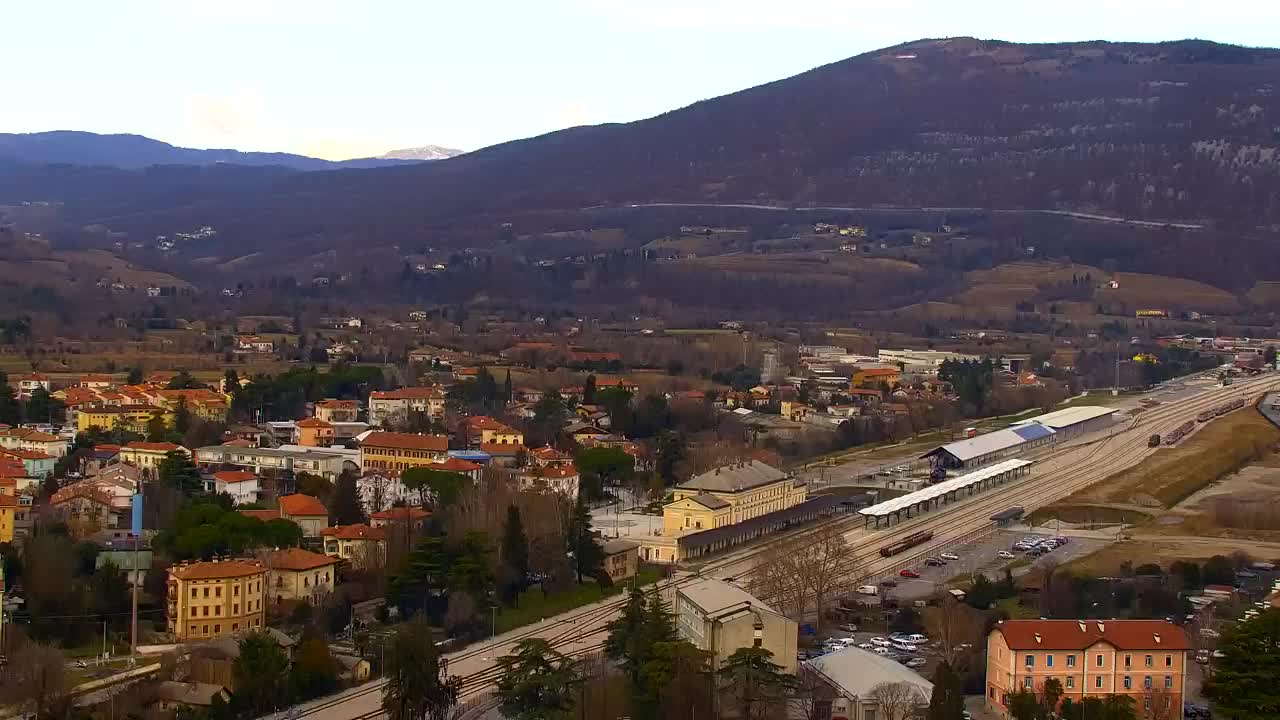 Nova Gorica et Gorizia : Vue Imprenable depuis le Monastère Franciscain de Kostanjevica