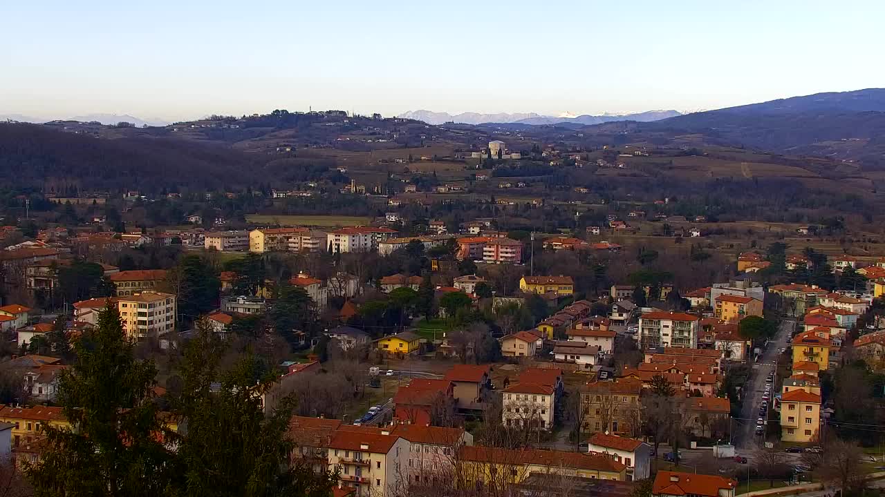 Nova Gorica in Gorica: Čudovit Razgled iz Frančiškanskega Samostana Kostanjevica