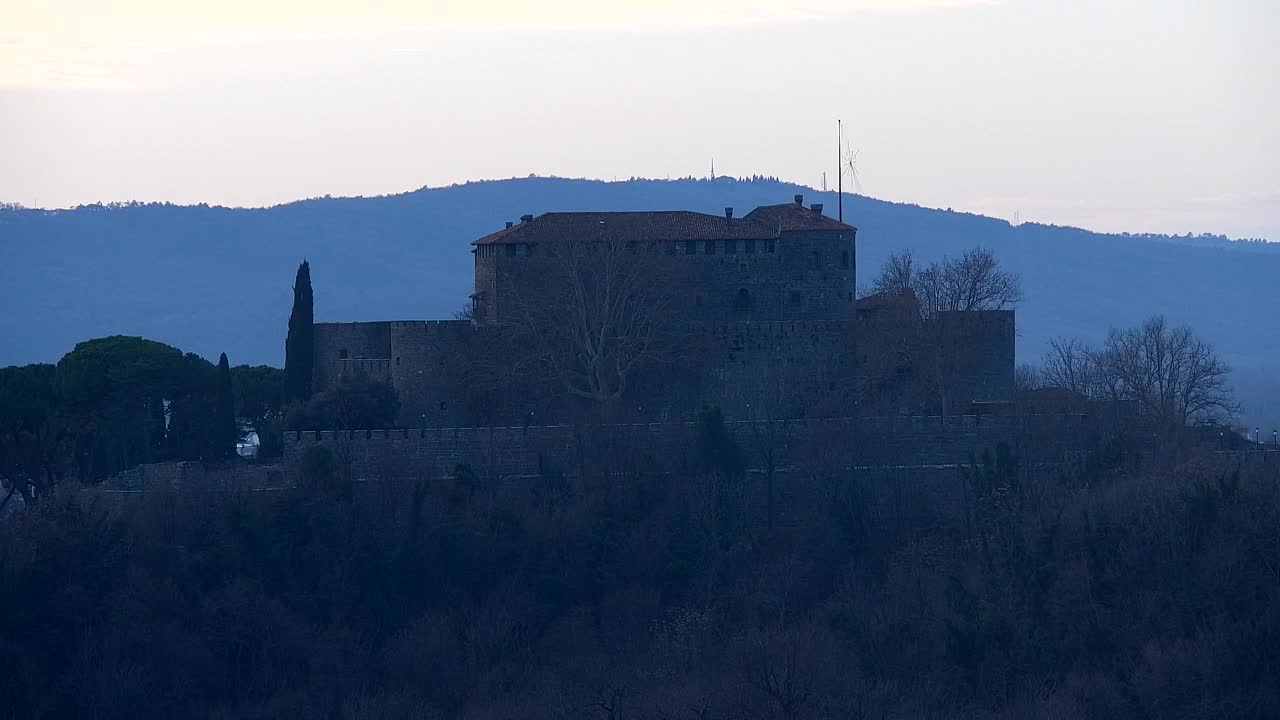 Nova Gorica et Gorizia : Vue Imprenable depuis le Monastère Franciscain de Kostanjevica