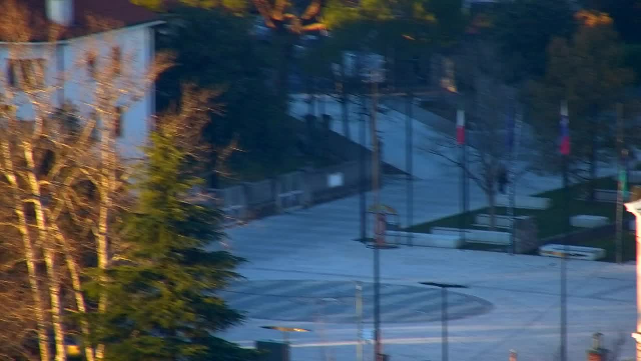 Nova Gorica in Gorica: Čudovit Razgled iz Frančiškanskega Samostana Kostanjevica