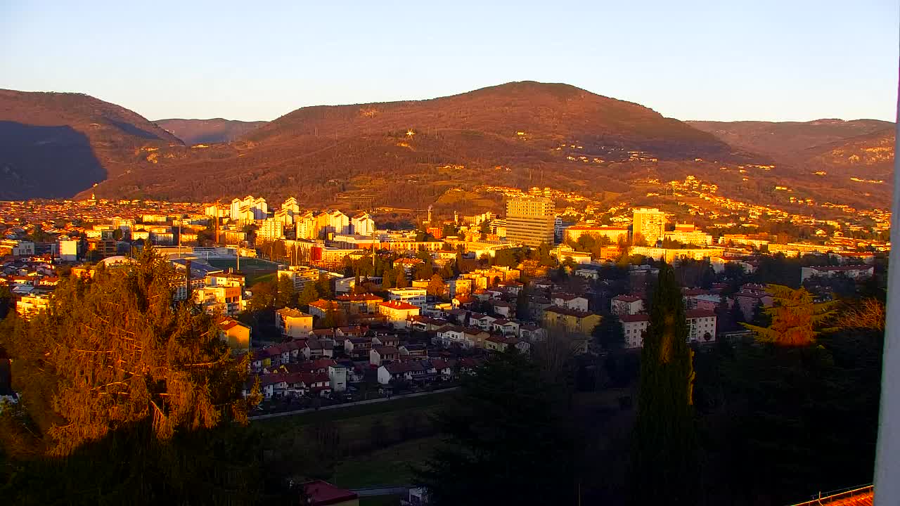 Nova Gorica et Gorizia : Vue Imprenable depuis le Monastère Franciscain de Kostanjevica