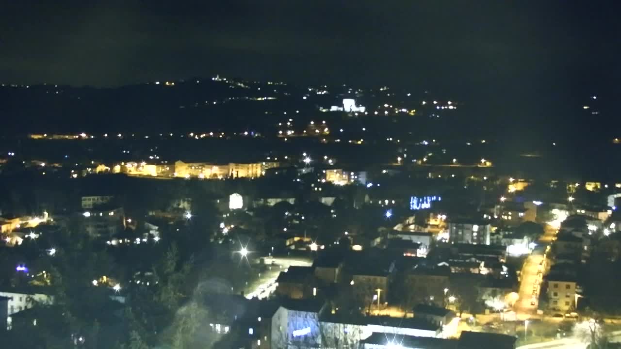 Nova Gorica in Gorica: Čudovit Razgled iz Frančiškanskega Samostana Kostanjevica